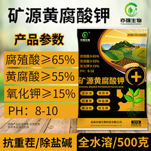 亦强矿源黄腐酸钾农业用腐植酸钾保护花果重茬水溶肥料叶面肥有机