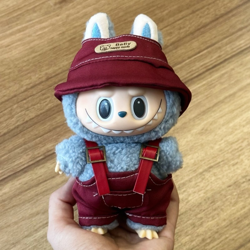 仅衣服适用labubu坐坐派对娃衣一二三代拉布布衣服套装配件饰周边|undefined