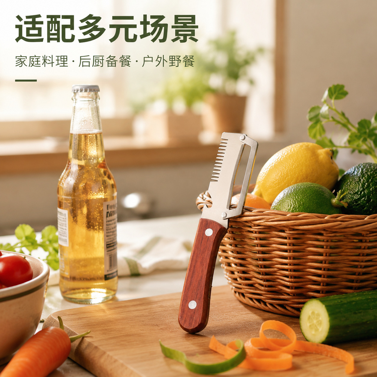 Multifuncional peel de cebolla destornillador no atraer acero peel de cebolla raspado artefacto de cocina fruta peel melón planador cuchillo de caña de azúcar