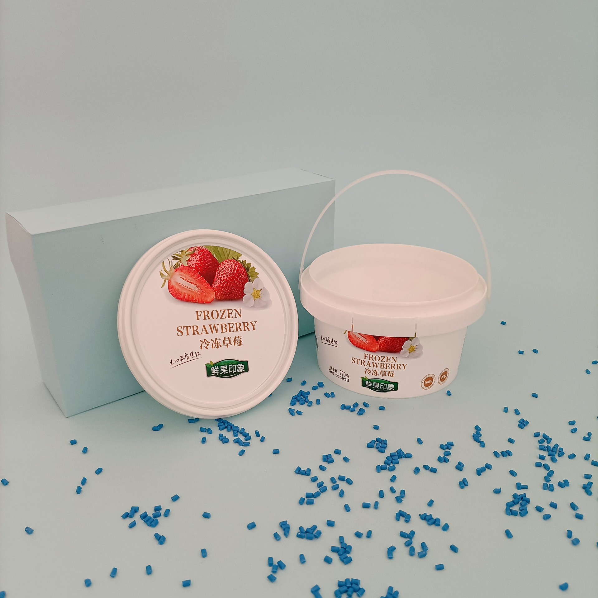 热销冰淇淋桶雪糕桶酸奶桶牛奶桶 380ml小桶