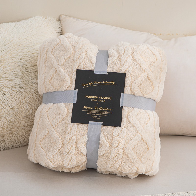Tapete de peluche transfronteriza mantas de peluche de coral gruesas mantas de siesta estudiantes mantas de sofá mantas de regalo mantas de peluche de leche al por mayor