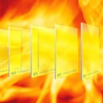 现货订购 恒保6mm高硼硅防火玻璃 300mm&times;300mm样品