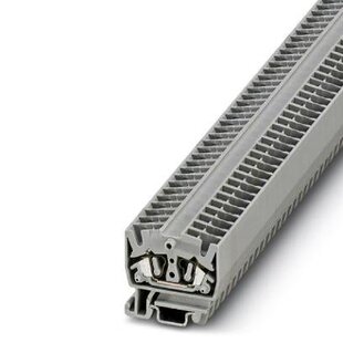 DIN rail terminal block MSB 2.5 gray NS15 installation (1 piece) default item