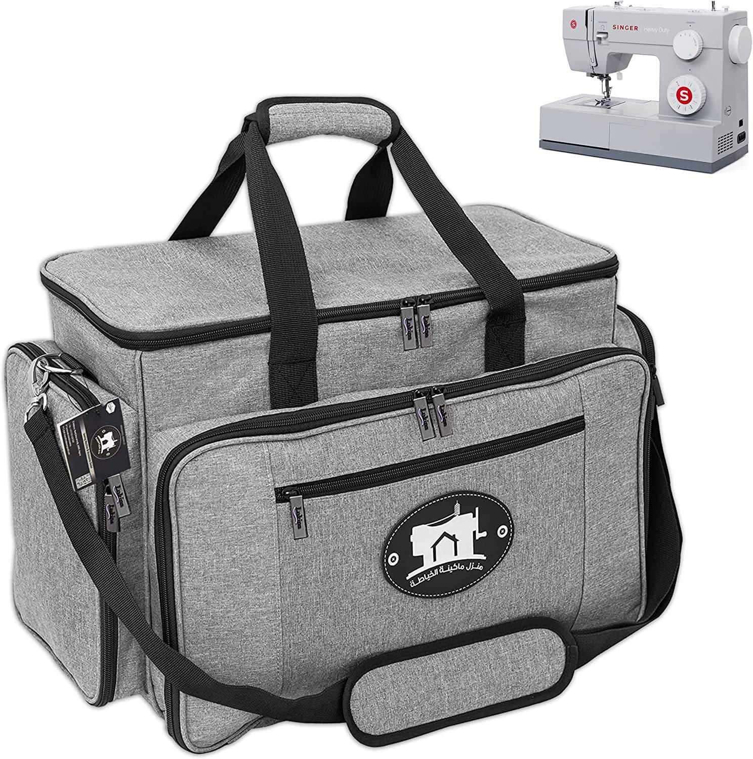 13寸缝纫机收纳包家用缝纫机手提包sewing machine storage bag