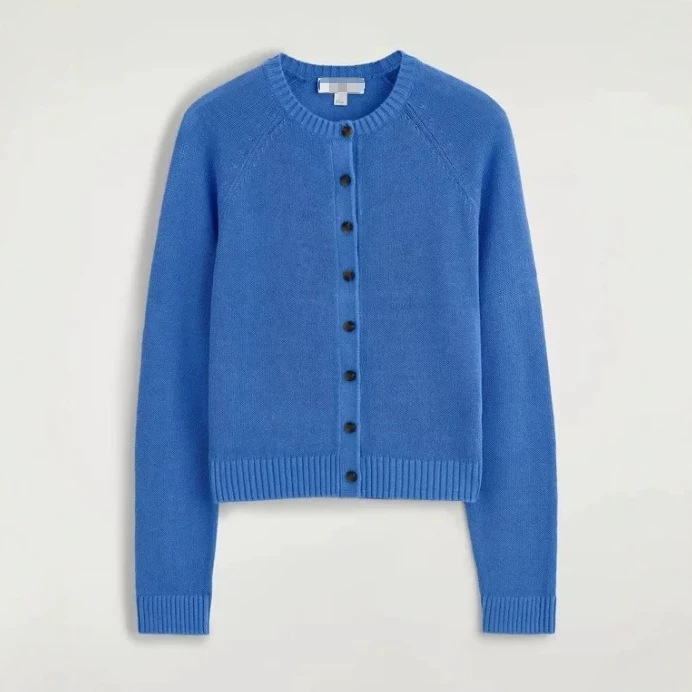 Bm&Md&Za New Spring and Summer Women's Standard Fit Round Neck Cardigan Knitted Sweater 1315013003