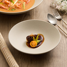 陶瓷斗笠面碗拉面碗泡面碗汤碗西餐沙拉意面碗水果碗家用2025新款