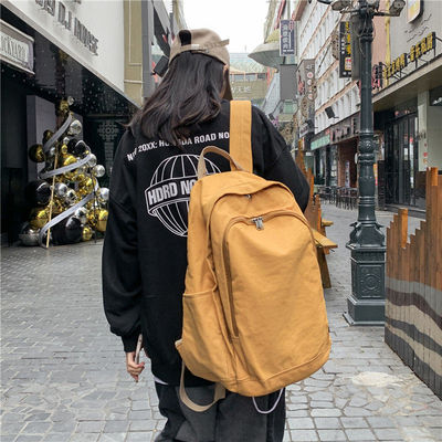 student schoolbag Backpack new pattern canvas schoolbag capacity go out schoolbag Korean Edition computer travel knapsack