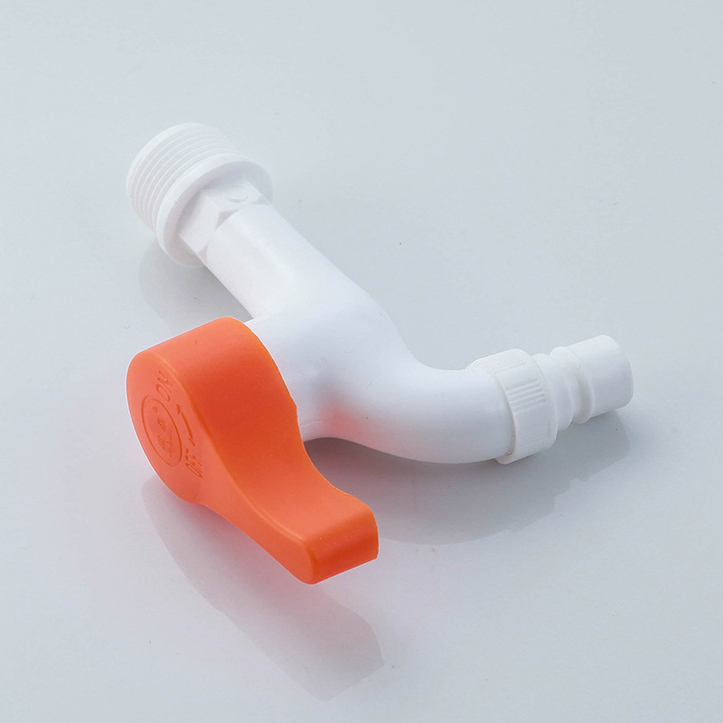 4-inch & 6-inch Kitchen POM Plastic Faucet, Plastic Handle, Ceramic Cartridge, Quick-Open Washing Machine Tap—Wholesale