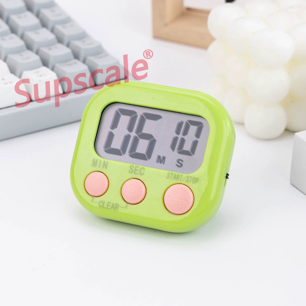 118 English Version Mini Timer for Kitchen & Baking - Digital Countdown, Easy Operation, Magnet by Gu Shi Ren