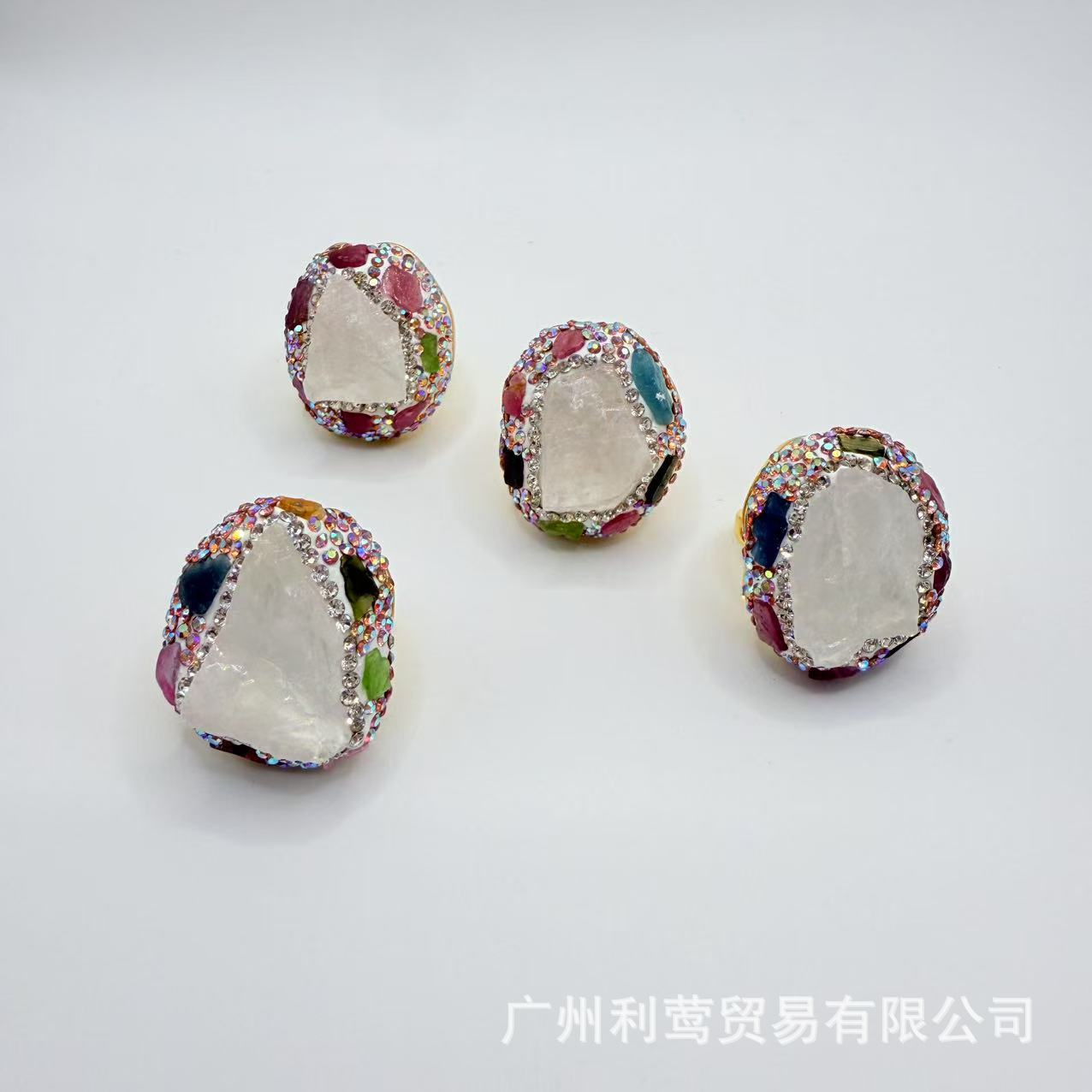 White white crystal