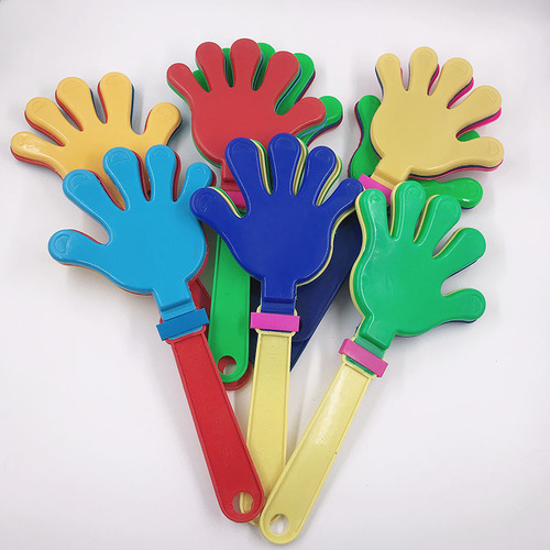 28CM large clap event cheering props non-luminous plastic palm hand clap new material palm clap wholesale
