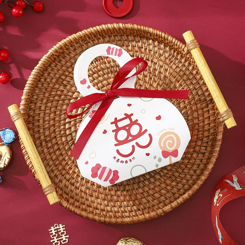 Hi candy box свадебная новинка китайская ручная сумка для конфет, INS свадебная креативная упаковочная коробка, картонная пустая