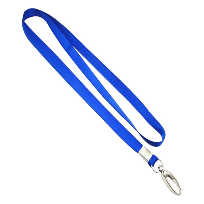 10mm hebilla de metal cordón permiso de trabajo cordón insignia Etiqueta de trabajo de la tarjeta de fábrica cuerda certificado tarjeta titular cordón