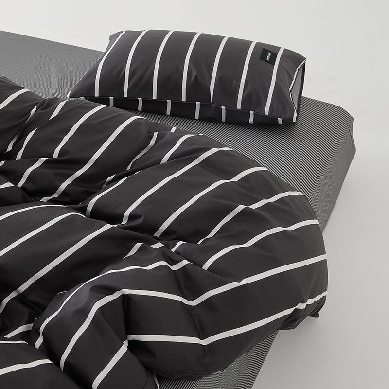 100% algodón colcha cubierta de colcha una sola pieza 150x200x230 algodón cuatro estaciones colcha universal cama de cuatro piezas set4