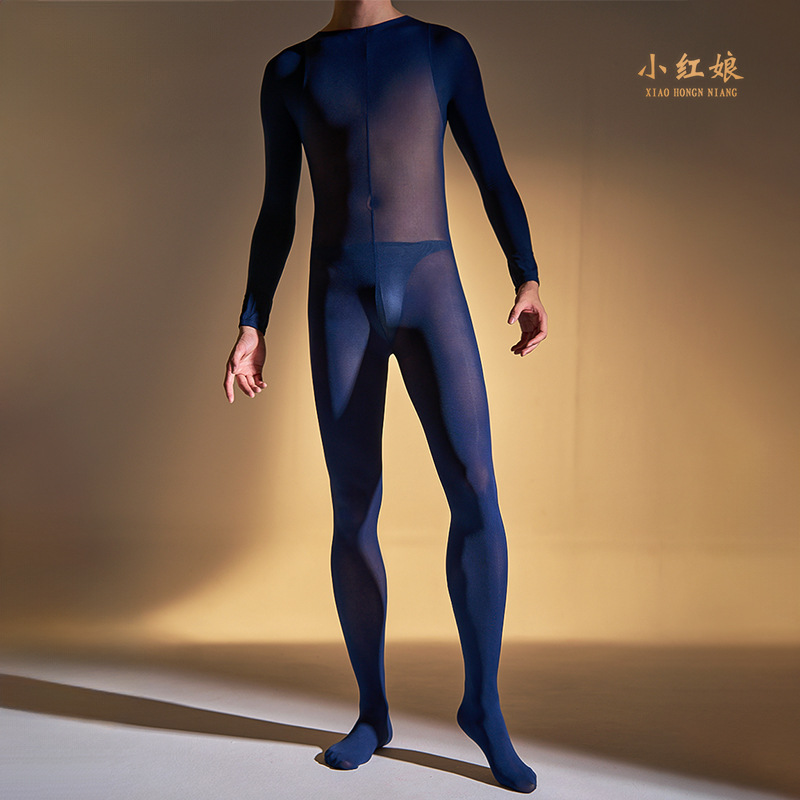 Otoño e invierno hombres y mujeres mono de terciopelo 120D apretado cuerpo entero de una sola pieza que forma el cuerpo caliente que forma los calcetines de fondo