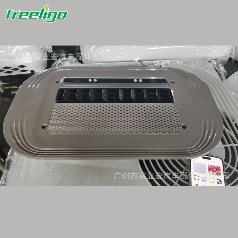 Fuente de la fábrica Aire acondicionado de estacionamiento 12V24V Refrigeración eléctrica en el techo Camión ligero Camión RV Coche comedor Aire acondicionado para automóvil