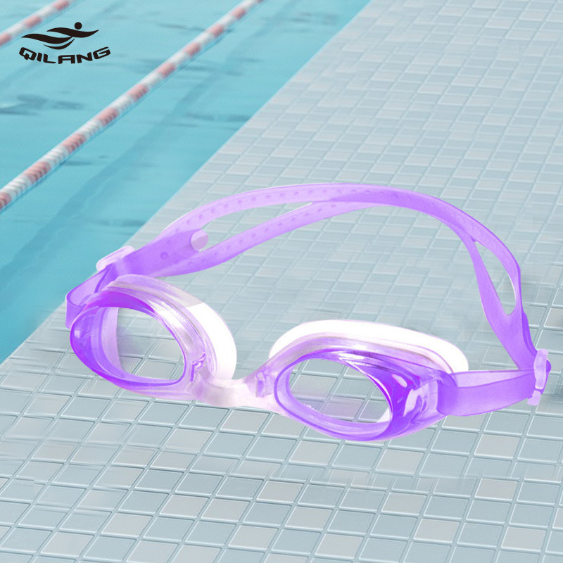 Lentes de natación para adulto de silicona antivaho para natación