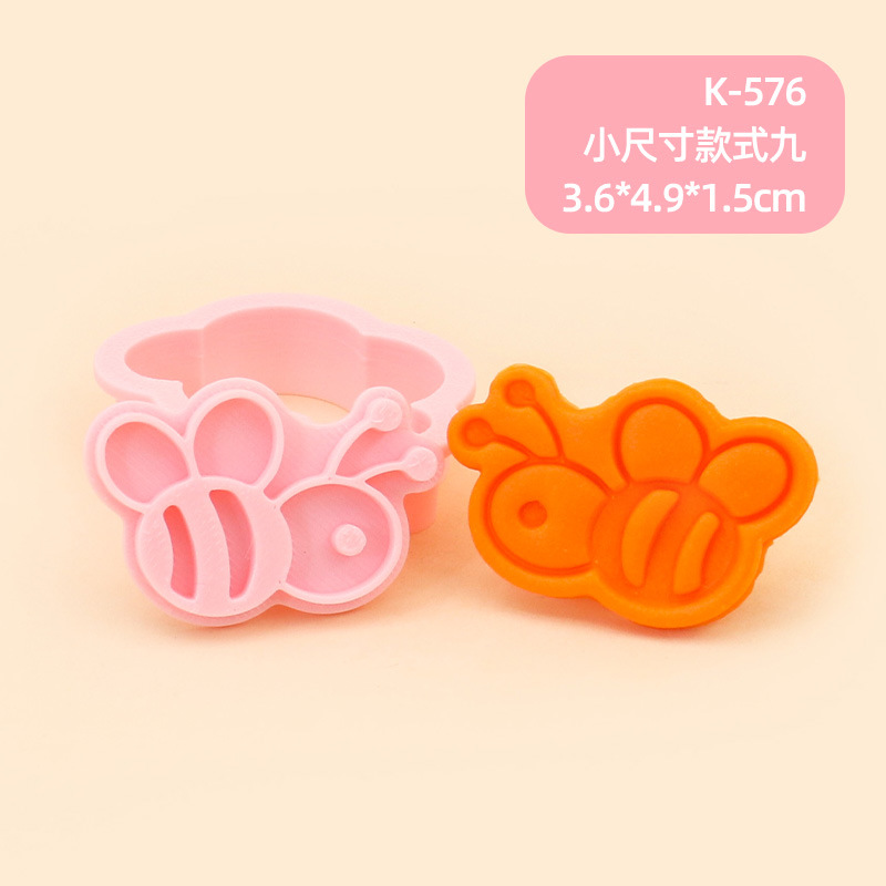 Molde para Galletas de Winnie the Pooh, Molde para Hornear de Fondant con Diseño 3D de Dibujos Animados, Molde para Decoración de Pasteles para Hacer en Casa