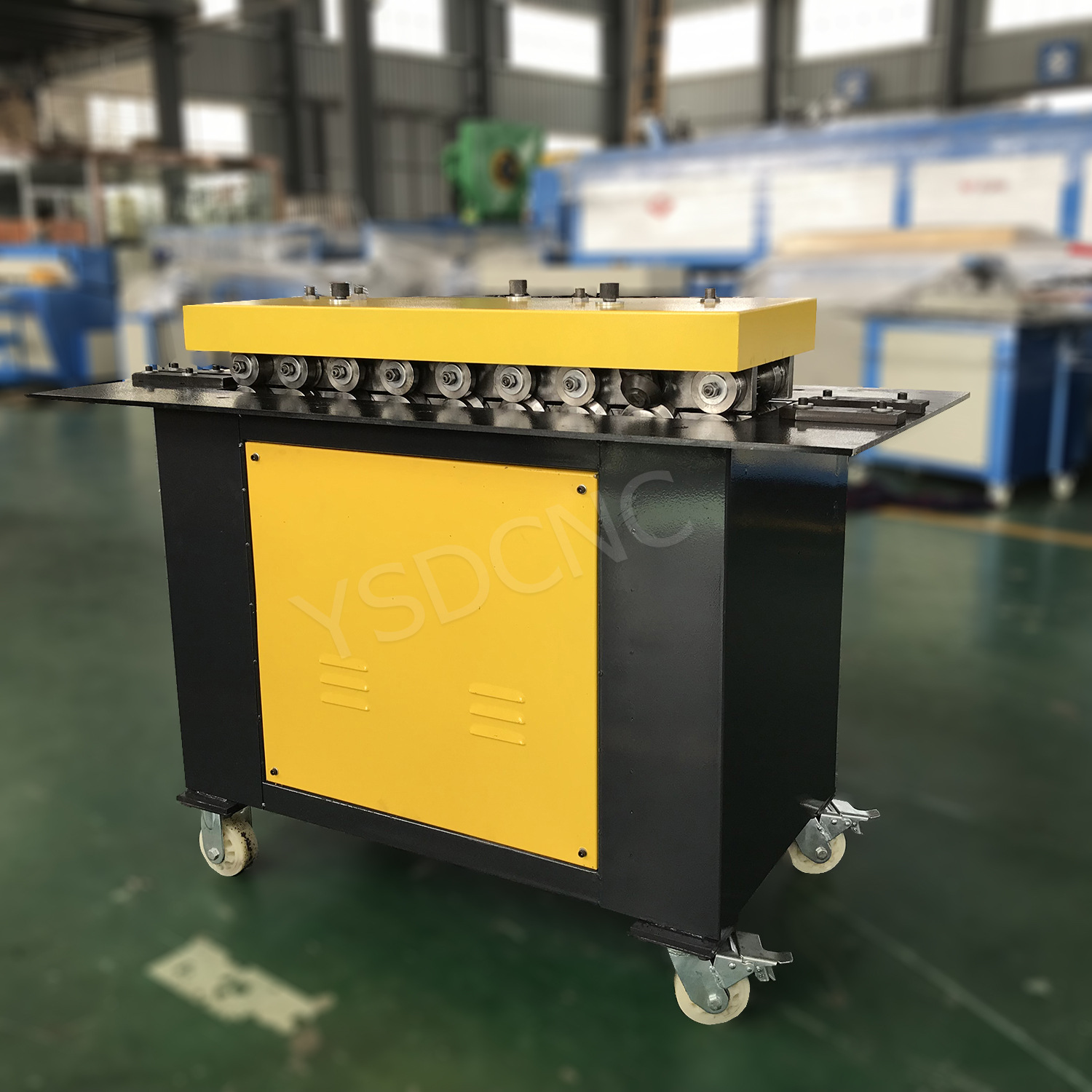 [Shanfan] Concealed 1mm Seam Machine for White Iron Sheet, Duct Roller Machine, Seam Machine for Ventilation Ducts