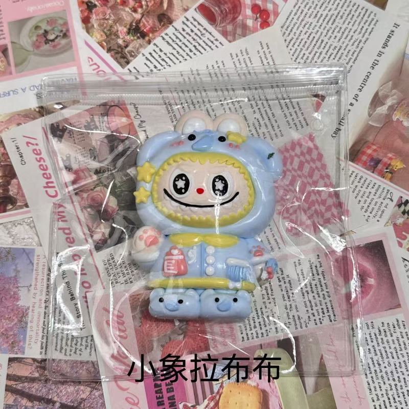 拉布布捏捏乐奶油泥干巴泥捏捏乐感食品级硅胶儿童玩具解压捏捏乐|undefined