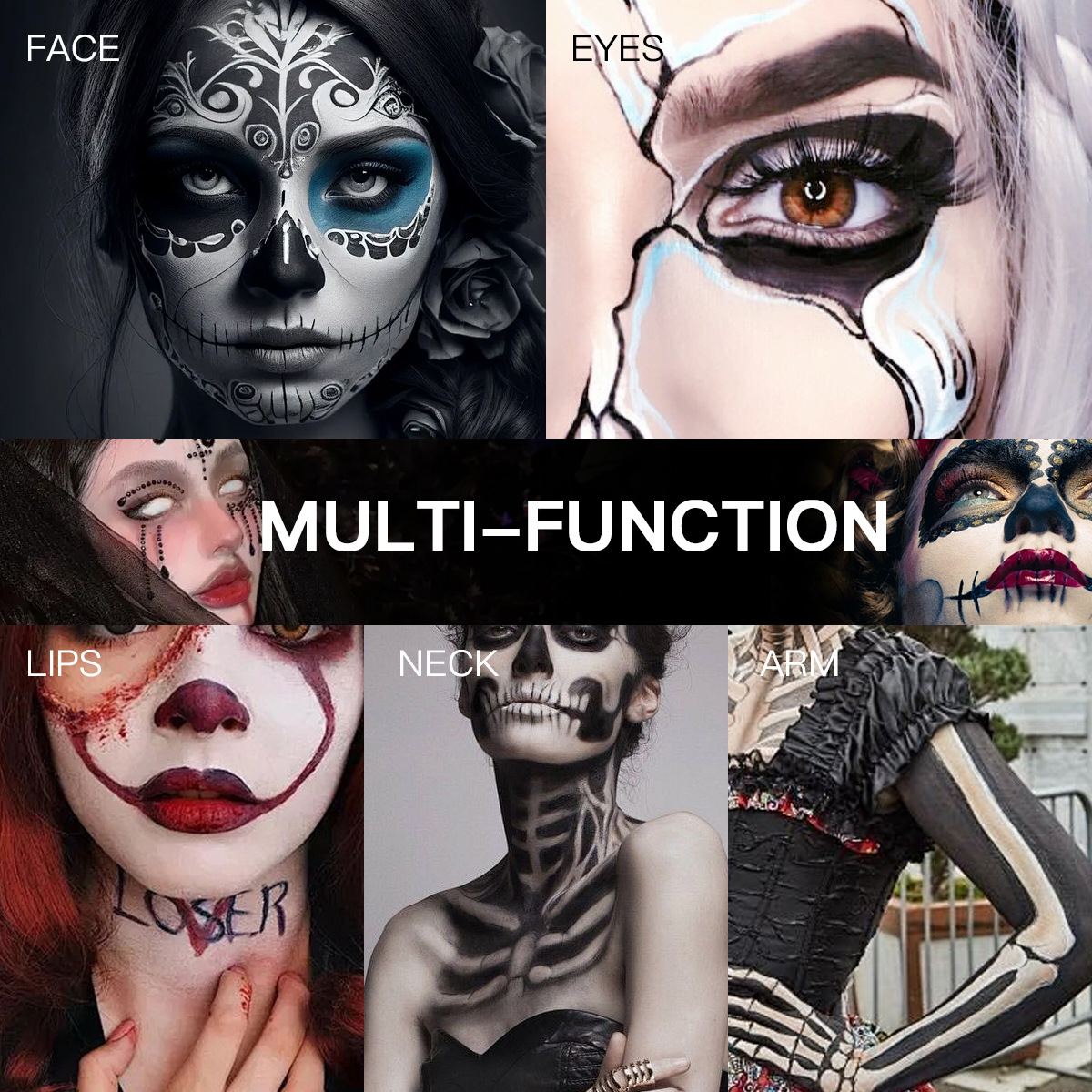 USHAS transfronterizo Amazon comercio exterior lápiz labial de Halloween impermeable y duradero lápiz labial mate maquillaje brillo de labios image 4
