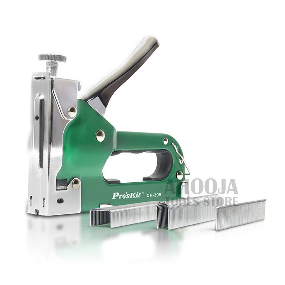 台湾宝工CP-395手动码钉枪三用U型射钉器钉枪马钉射钉枪打钢钉枪