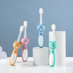 Cartoon Children's Toothbrush Single Pack 10,000 Soft Hair Toothbrush for 2-10 Year Old Babies, Elephant Baby Toothbrush Wholesale