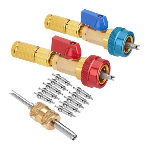 Car Air Conditioning Repair Tool R134a Valve Core Needle Quick Replacement and Removal Tool