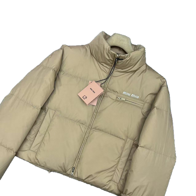 mm家25ss秋冬新款蹄花满印工艺短款羽绒服时尚百搭显瘦|undefined