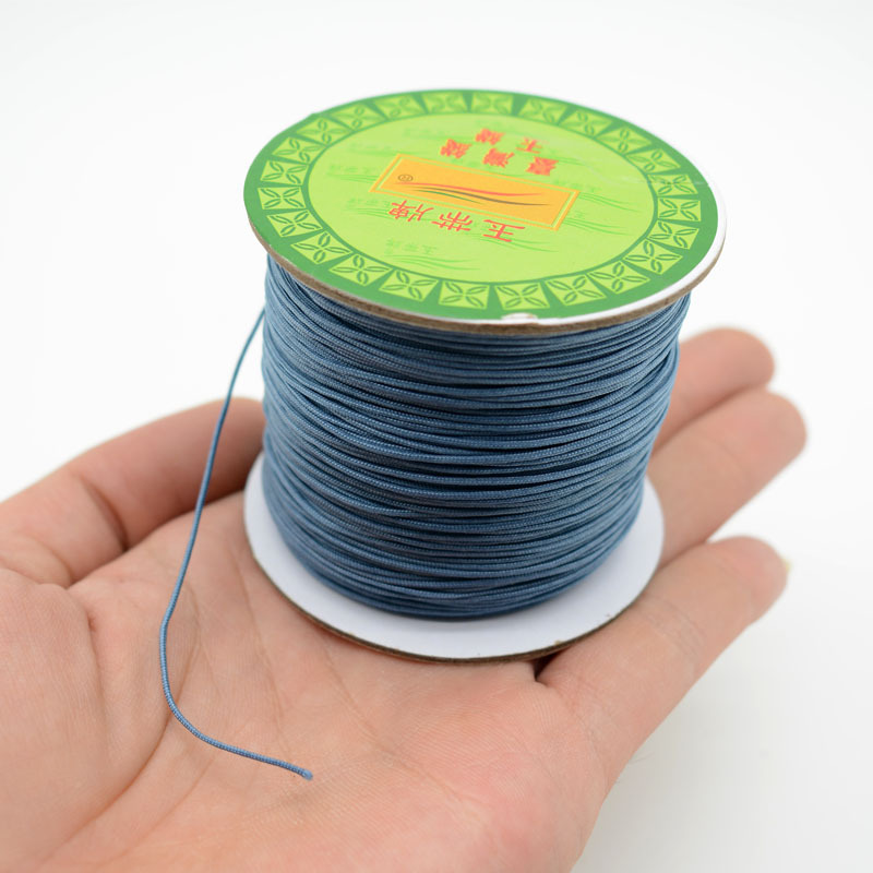 No. 72 jade jade diy joyería pulsera trenzada cuerda de mano cuerda colgante cuerda de mano cuerda roja cuerda de mano cuentas collar cuerda