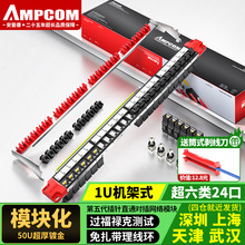 ���տ�AMPCOMֱͨ���W�j�侀��24��48�������ǧ�f������Cat6a