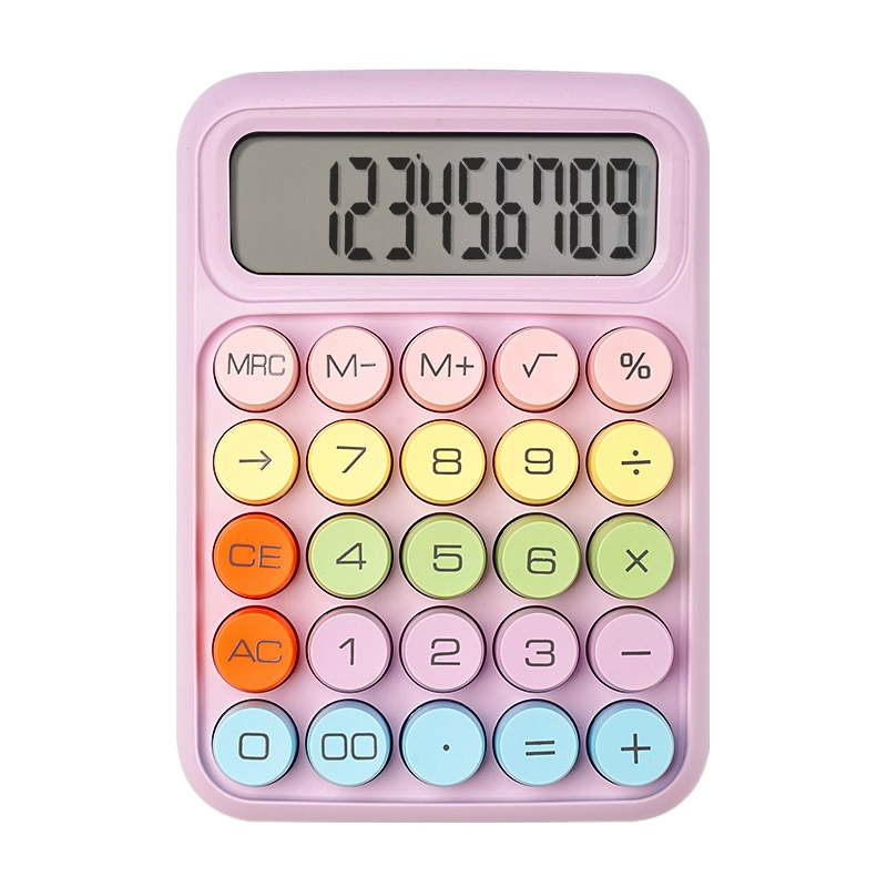 Dopamine color calculator high -value goddess model multi -functional calculator flexible keyboard office