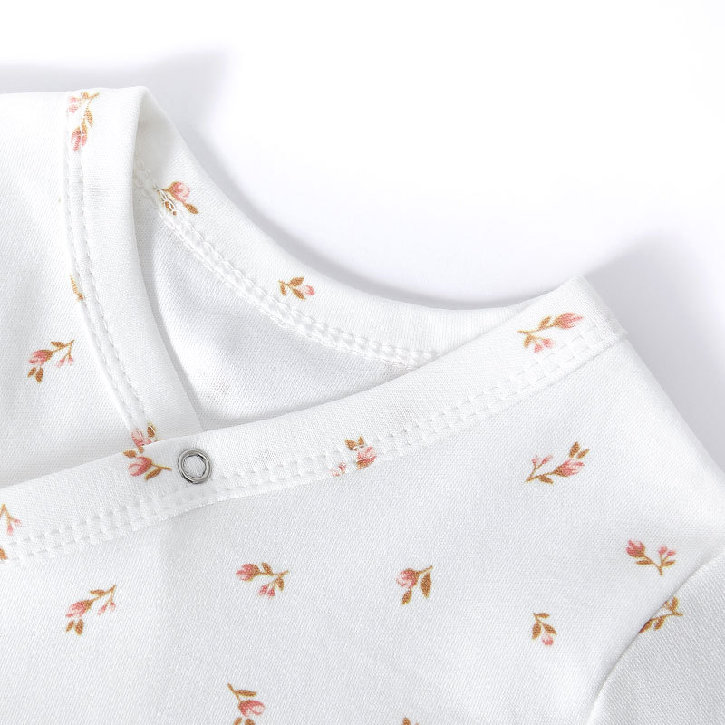 Clase A puro algodón bebé vaina manga larga crossbody Heshang mono masculino y femenino ropa de bebé transfronteriza caliente