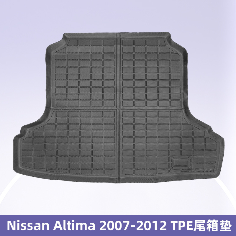 Aplicable a Nissan Altima 2019 - 2025 TPE Foot Pads 3D All Weather Material Backpack Pad