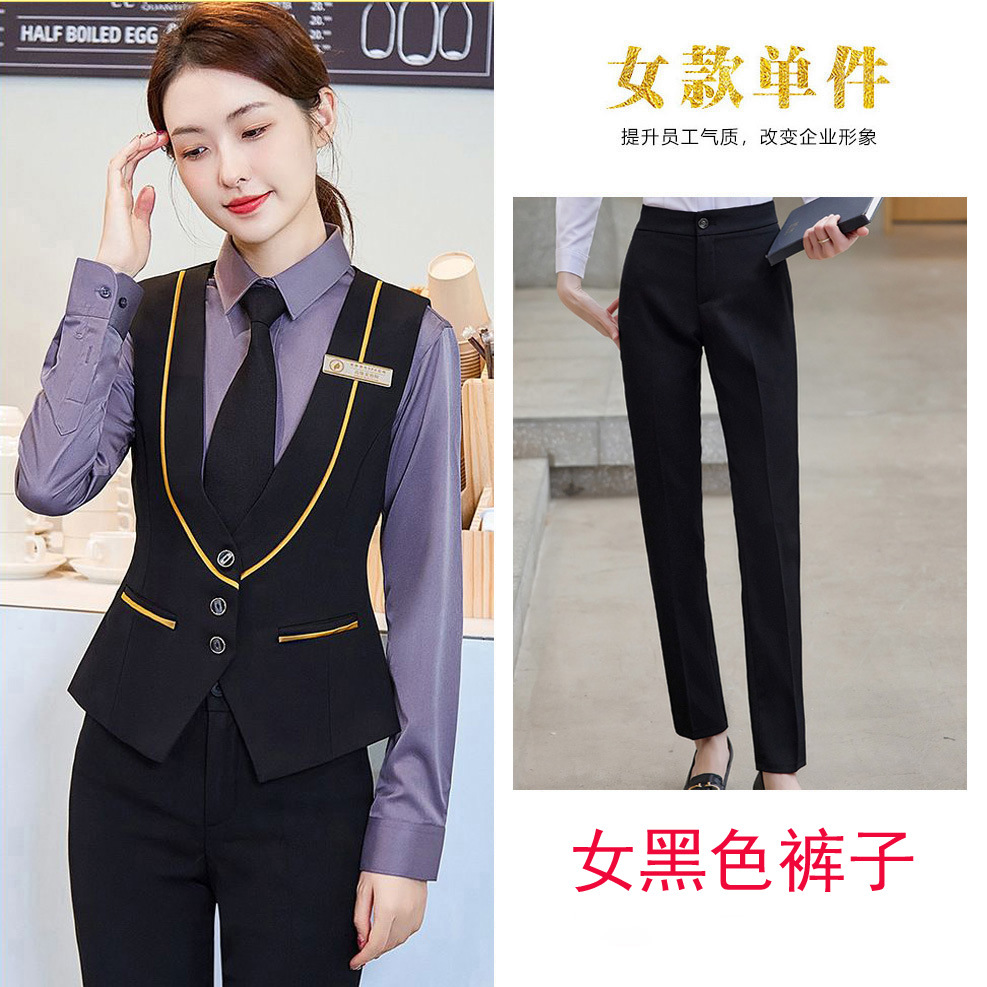 Женские черные брюки-40 юаней