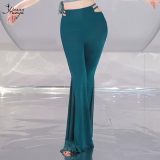 2026肚皮舞服装练功服新款喇叭裤东方舞表演服修身显瘦长裤女