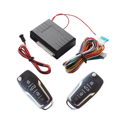 12V Car Keyless Entry System Remote Control Trunk Opening Folding Key Remote Control Keylessentry (Central locking) - hz-405t374