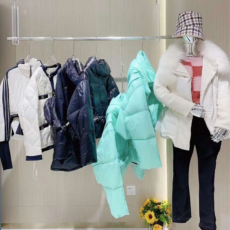 2026 Winter Collection: Spring High-End Light Luxury White Duck down Jacket, Modern Fashionable Coat, Brand Stock Clearance