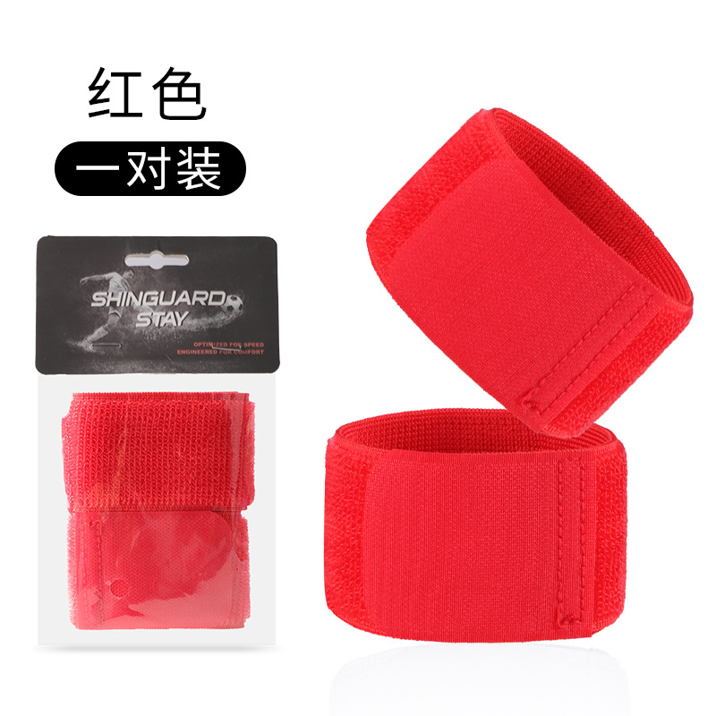 Pierna fija deportes equipo de protección fútbol calcetines pierna guardia tobillo guardia cinturón fijación al por mayor