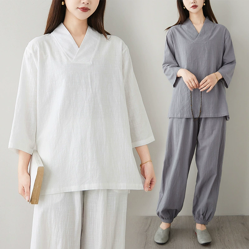 Весенняя и летняя медитативная одежда Жюри с длинными рукавами