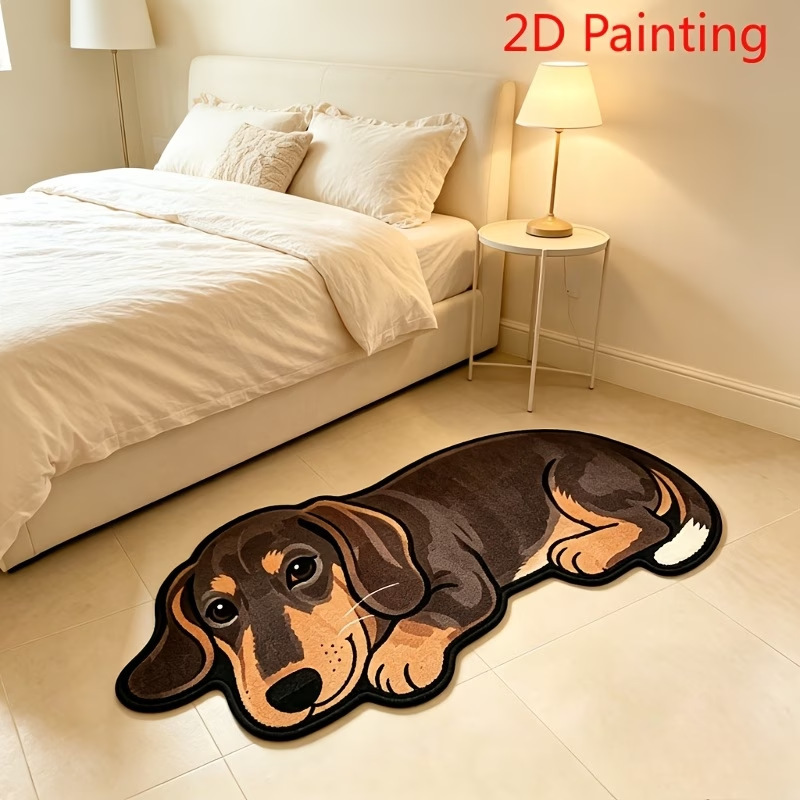 Transfronterizo tigre imitación de alfombra de cachemira suave sofá mesa de té alfombra de cama casera ventana flotante aislante alfombra de pies fríos