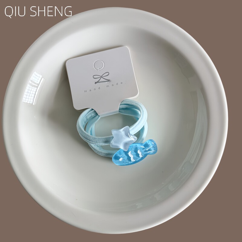 Cute Star Hair Ties, Trendy 2026 New Style Hair Bands, Ponytail Holders, Hair Ropes for Girls, Children's Hair Accessories That Don'T Damage Hair Cute Star Hair Ties, Trendy 2026 New Style Hair Bands, Ponytail Holders, Hair Ropes for Girls, Children's Hair Accessories That Don'T Damage Hair