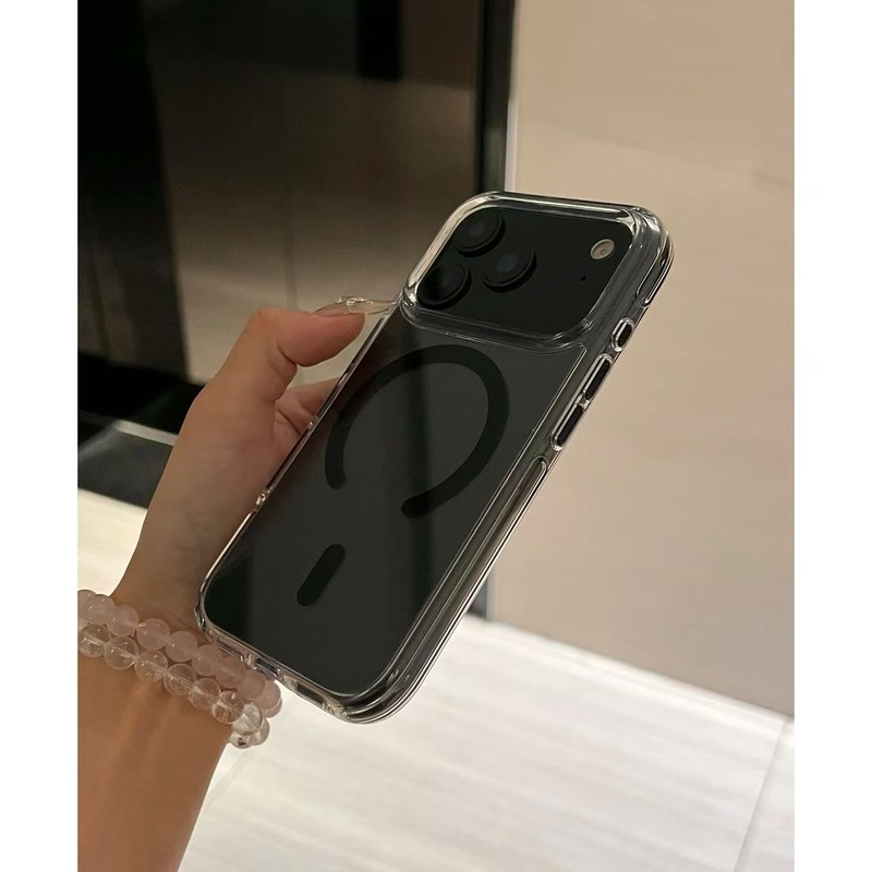 【苹果17磁吸手机壳】适用苹果iPhone17promax磁吸透明手机壳1615|undefined
