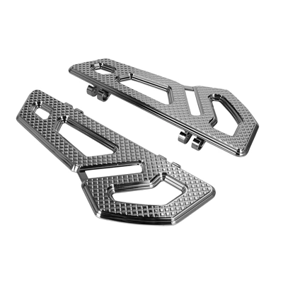 Motorcycle Accessories Suitable for Motorcycle pedals - four-grid-large-pedal-electroplating