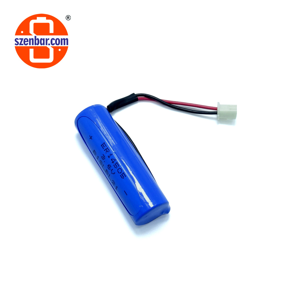 预付费IC 智能卡 燃气表设备使用ER14505M 3.6V 2200mAh 锂亚电池