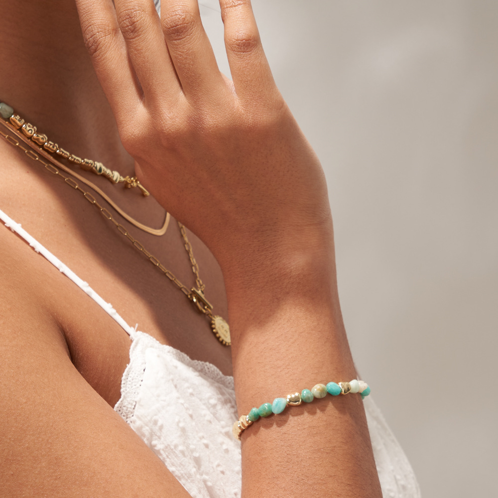 Color Block Pattern Vintage Style Color Block Natural Stone Beaded Women's Bracelets