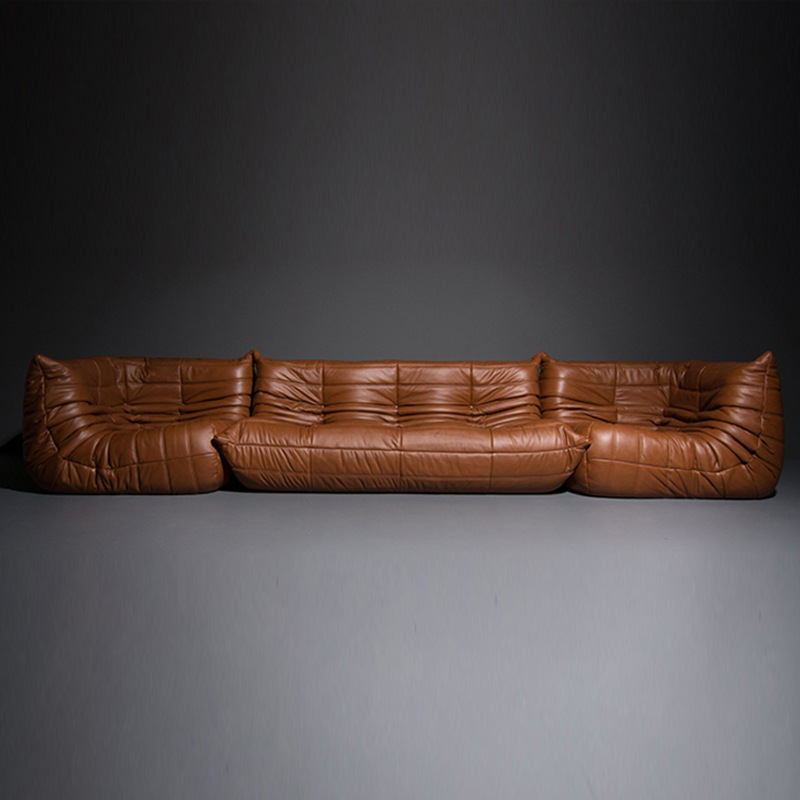 Caterpillar Lazy Sofa Single Balcony Leisure Chair Recliner Nordic Style Internet Celebrant Tatami Sofa Combination