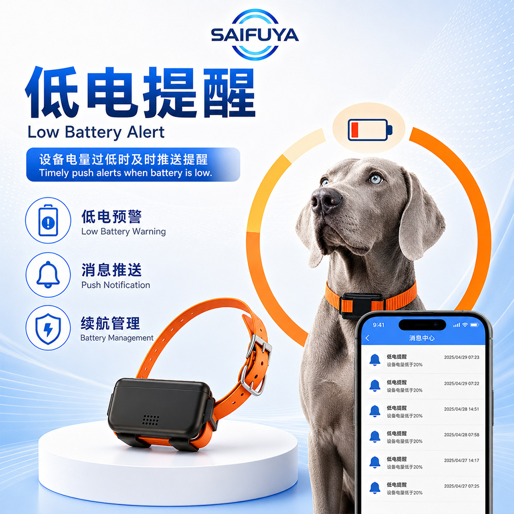 Pet GPS tracker for large猎犬，防丢设备，海外国际通用版，谷哥多语言大容量。