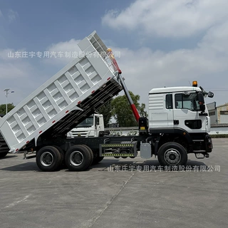 外贸专供重汽豪沃TX自卸车6*4驱动371马力工程矿山渣土运输翻斗车