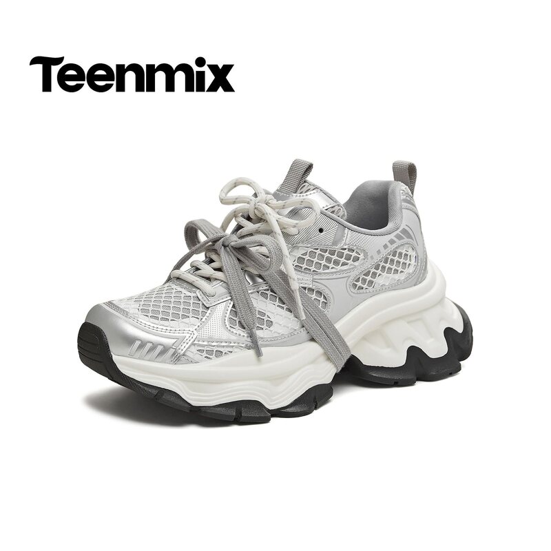 2026 Spring New Style Thick-Soled Comfortable Lightweight Trendy Sports Dad Shoes Women's Casual Shoes Kd136Am6 2026 Spring New Style Thick-Soled Comfortable Lightweight Trendy Sports Dad Shoes Women's Casual Shoes Kd136Am6